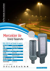 100W Led Yol Sokak Armatür