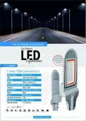 100W Led Yol Sokak Armatür