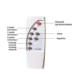 60W SOLAR PROJEKTÖR