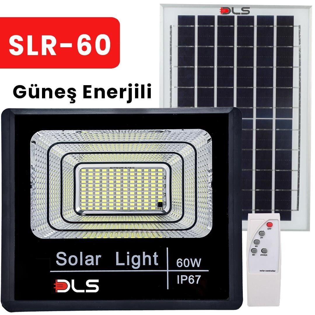 60W SOLAR PROJEKTÖR