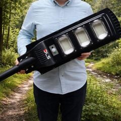 DLS 600W Solar Güneş Enerjili LED Bahçe & Çevre Aydınlatma Lambası Profesyonel Dış Mekan 201-600