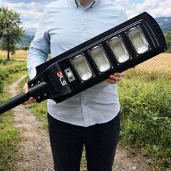 DLS 800W Solar Güneş Enerjili LED Bahçe & Çevre Aydınlatma Lambası Profesyonel Dış Mekan 201-800
