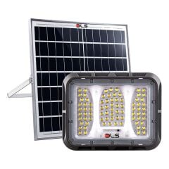 DLS 600W Güneş Enerjili Solar LED Projektör Harici Solar Panelli, 5 Metre Kablolu, Hareketli Konsollu 504-600-01
