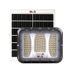 DLS 600W Güneş Enerjili Solar LED Projektör Harici Solar Panelli, 5 Metre Kablolu, Hareketli Konsollu 504-600-01
