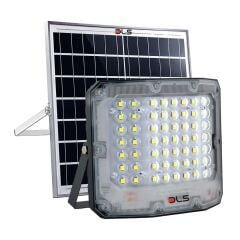 DLS 450W Güneş Enerjili Solar LED Projektör Harici Solar Panelli, 5 Metre Kablolu, 505-450