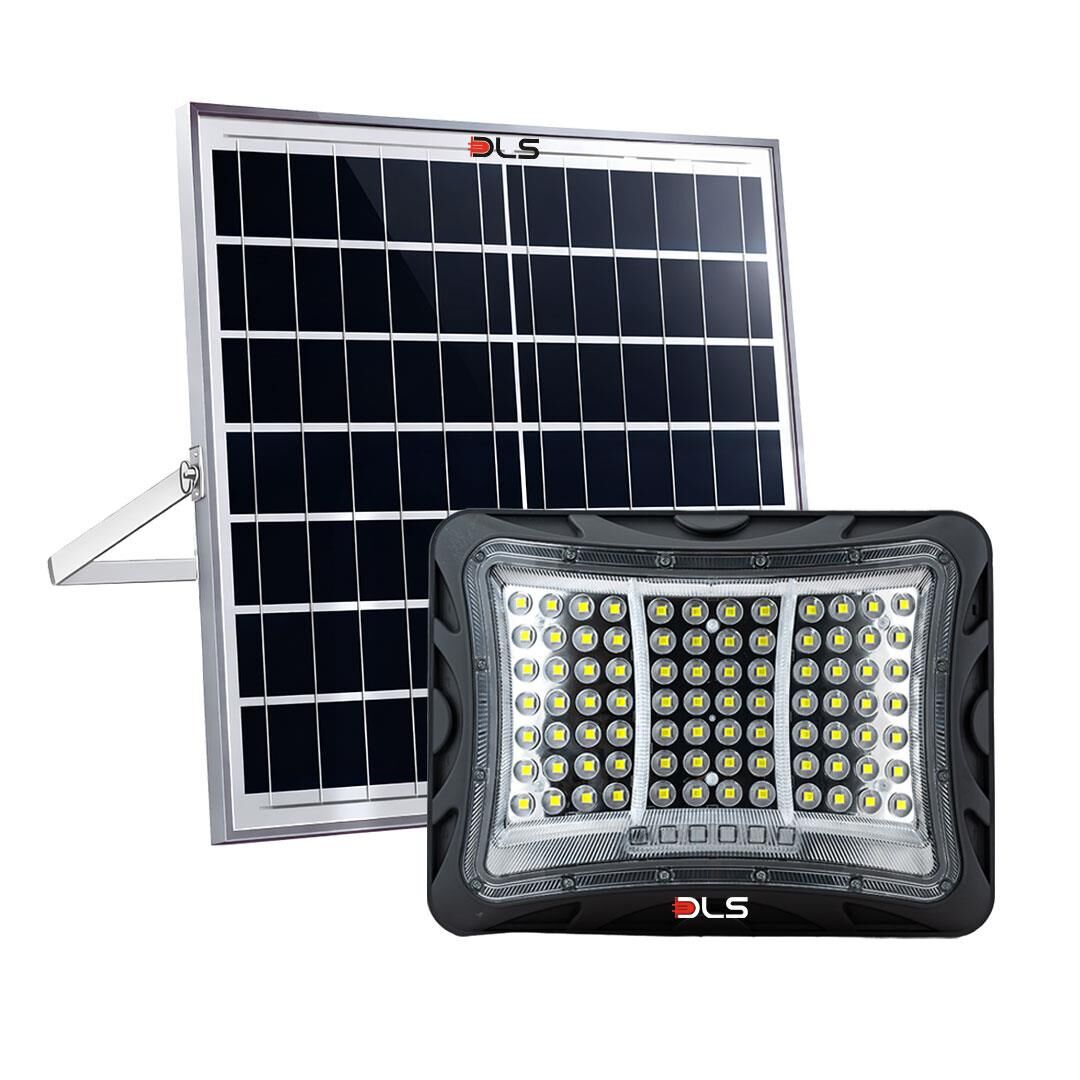 DLS 400W Güneş Enerjili Solar LED Projektör Harici Solar Panelli, 5 Metre Kablolu 502-400