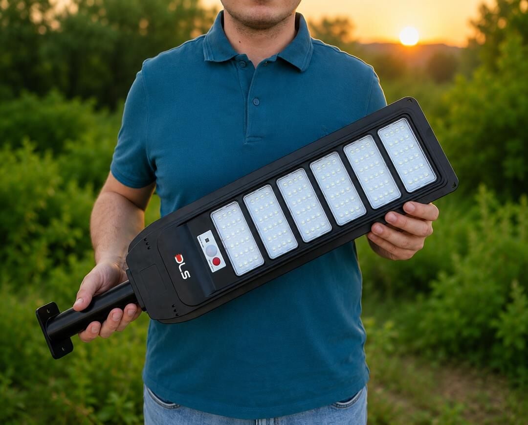 600W Solar DLS Güneş Enerjili  Bahçe Çevre  Lambası LH99-600