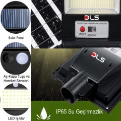 150W Solar DLS Güneş Enerjili  Bahçe Çevre  Lambası M150-03